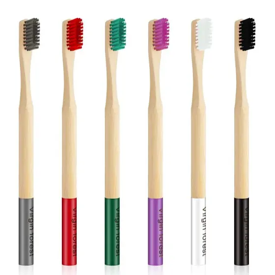 Cepillos de dientes veganos.