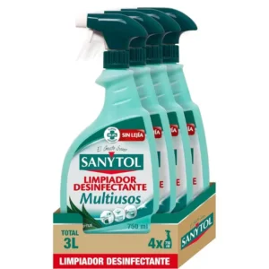 Desinfectante sin lejía Sanytol, vegano.