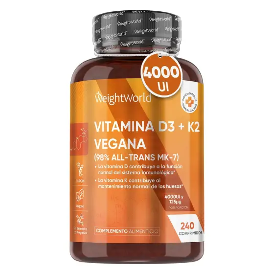 Qué suplementos debe tomar un vegano, vitamina (D).